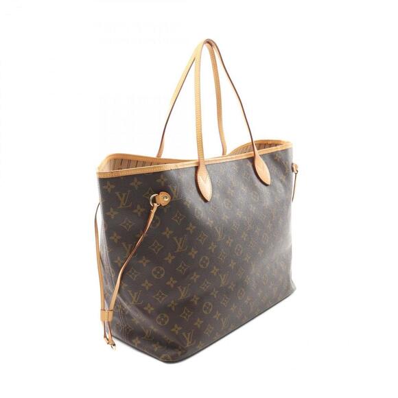 LOUIS VUITTON Brown Monogram Leather Neverfull GM Tote Bag - Picture 2 of 10